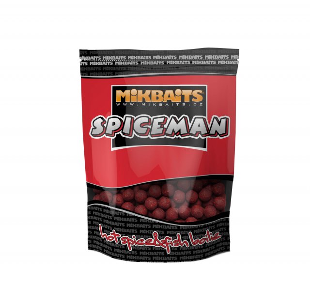 Spiceman boilie 1kg - Kořeněná játra 20mm